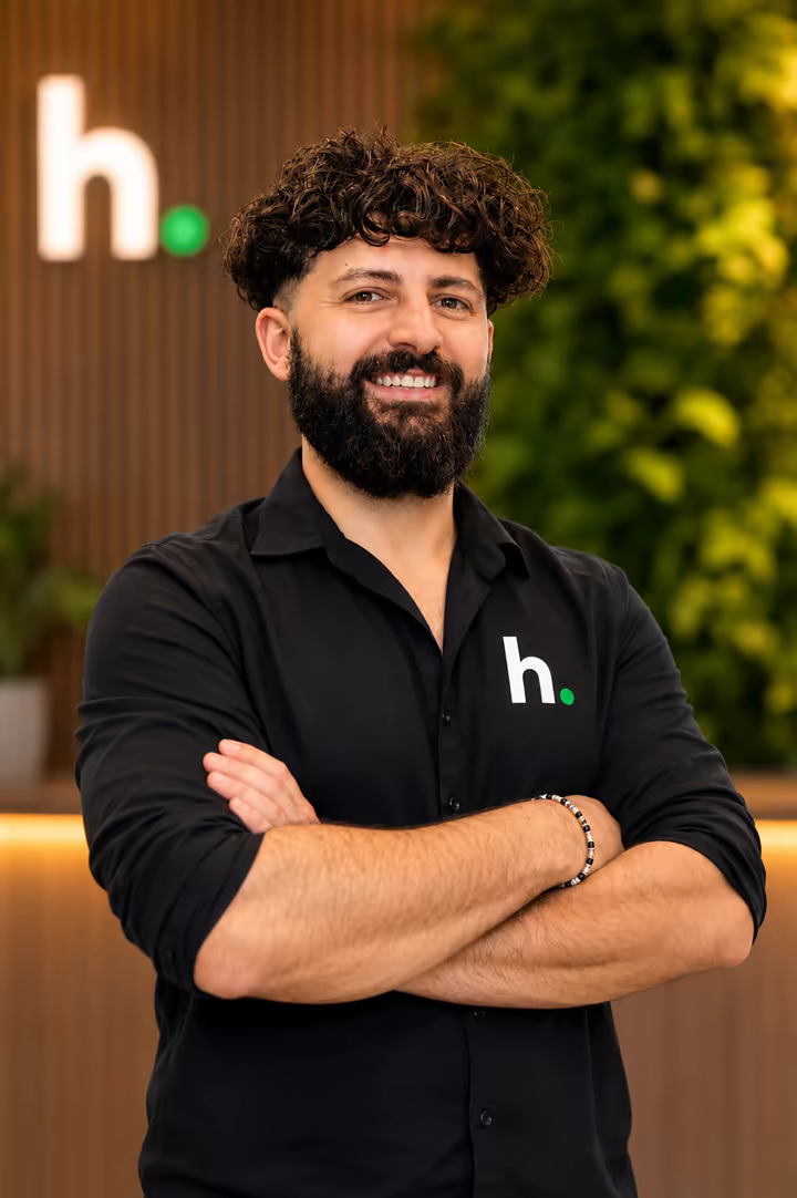 Massimo, Master Stylist hos HELIN Hair Hørsholm
